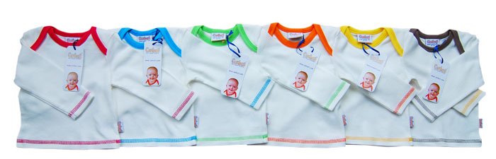 有機性綿の赤ん坊のTシャツ-ベビーTシャツ問屋・仕入れ・卸・卸売り
