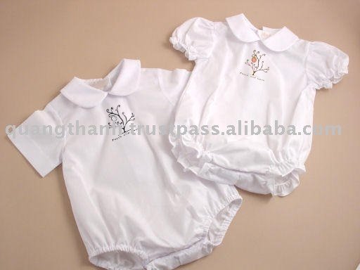の刺繍の赤ん坊のtシャツ-ベビーTシャツ問屋・仕入れ・卸・卸売り