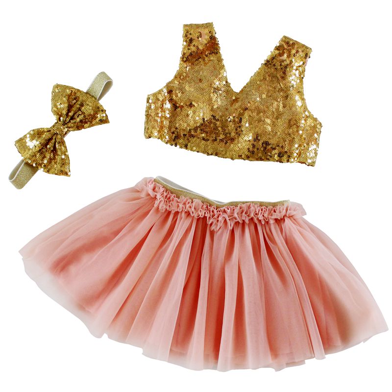 Shijメーカースパンコールイリュージョン3ピース女の子ドレスセット赤ちゃん服-ベビー服セット問屋・仕入れ・卸・卸売り