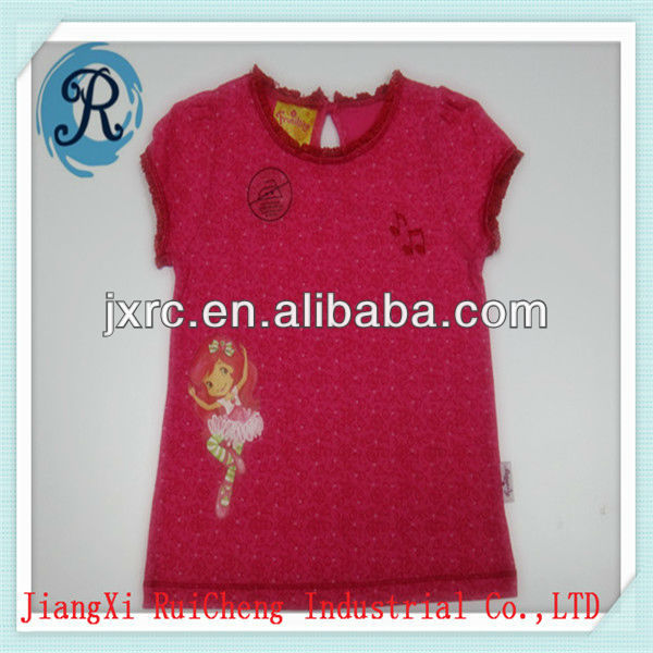 ファッション幼児の衣類oem中国工場/シングルジャージ綿100％180grs赤王女設計方法のベビードレス-ベビードレス問屋・仕入れ・卸・卸売り