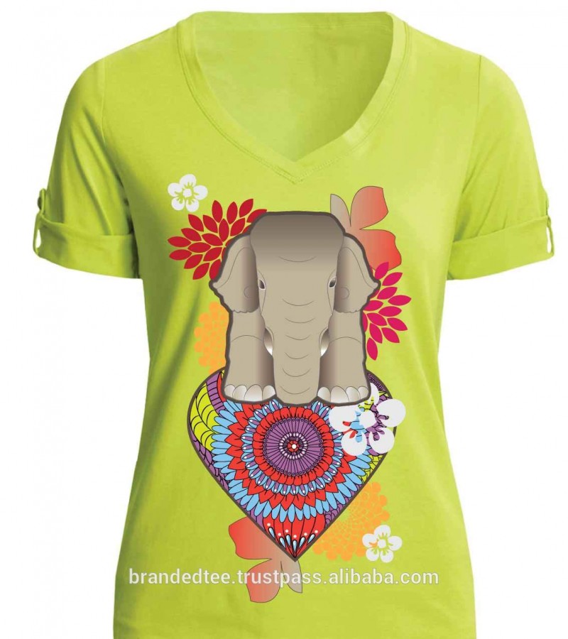 女の子の綿の上ブランドのプロモーションカスタムt- シャツのラベルやタグ-ベビーTシャツ問屋・仕入れ・卸・卸売り