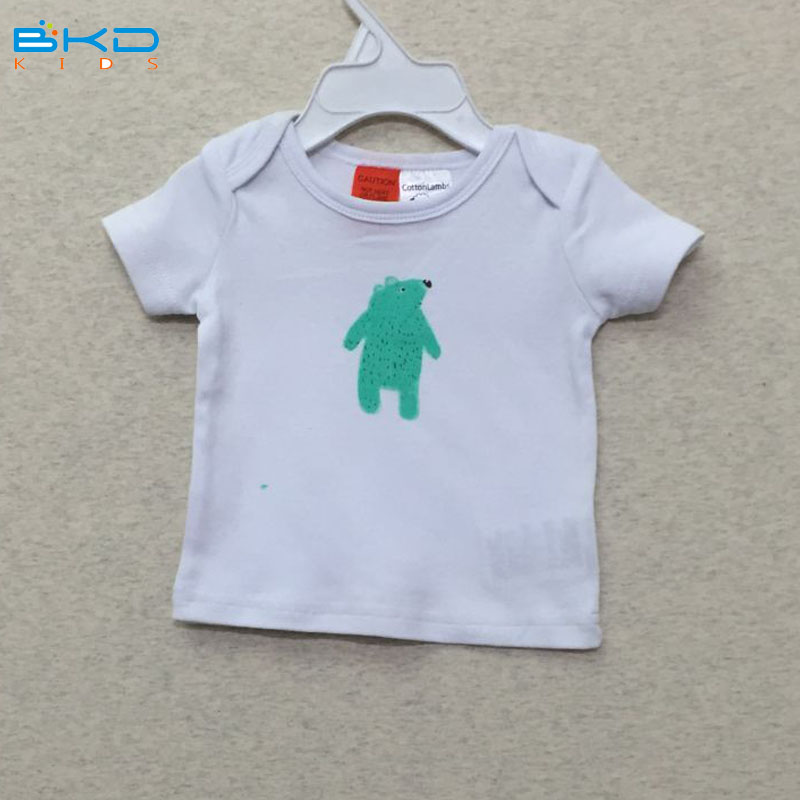 Bkd画面-印刷gots証明さ幼児tシャツ-ベビーTシャツ問屋・仕入れ・卸・卸売り