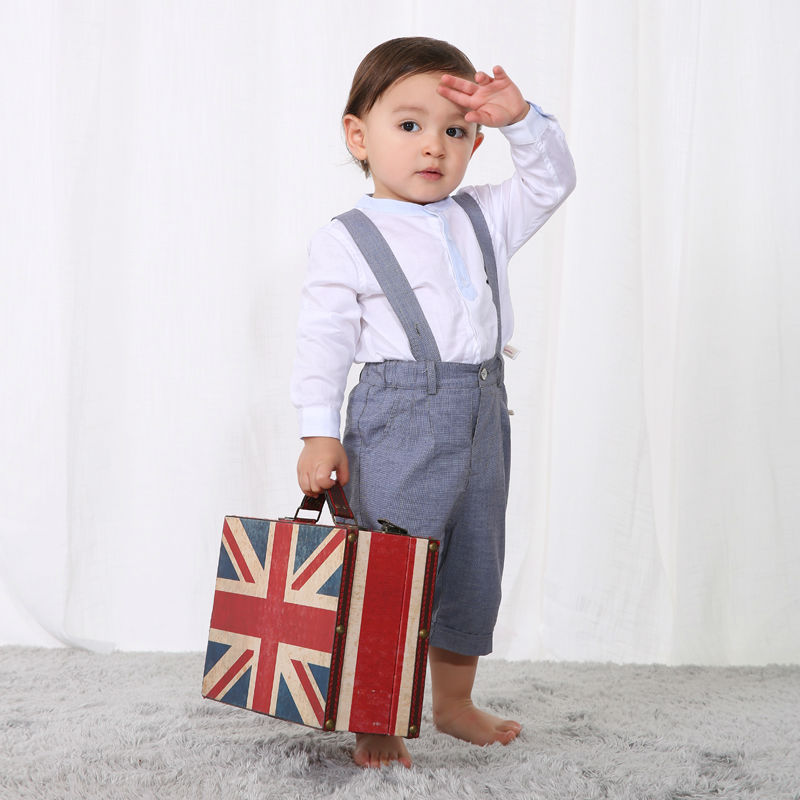 広州子供服の新しい到着のベビー赤ちゃん服フォーマルサスペンダーのズボンの男の子のパターン-ベビーズボン、半ズボン問屋・仕入れ・卸・卸売り