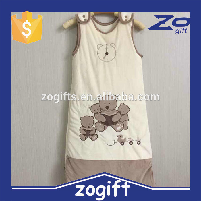 美しい印刷zogift2016袖なしで子供たちは寝袋、 の赤ちゃんの夜の摩耗-ベビー寝袋、シュラフ問屋・仕入れ・卸・卸売り