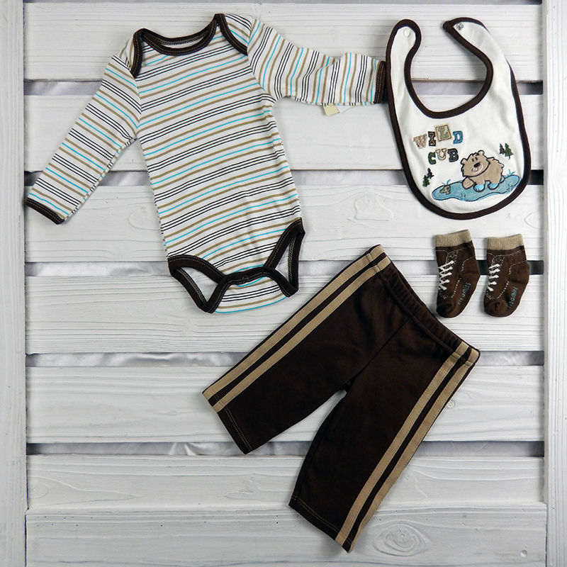 男の子のファッションのドレス赤ちゃんの服のボディスーツ編物-ベビー服セット問屋・仕入れ・卸・卸売り