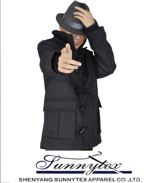 スーパー暖かいキーパーsunnytexoem高品質の羊毛製のための冬のコートの男性-プラスサイズコート問屋・仕入れ・卸・卸売り