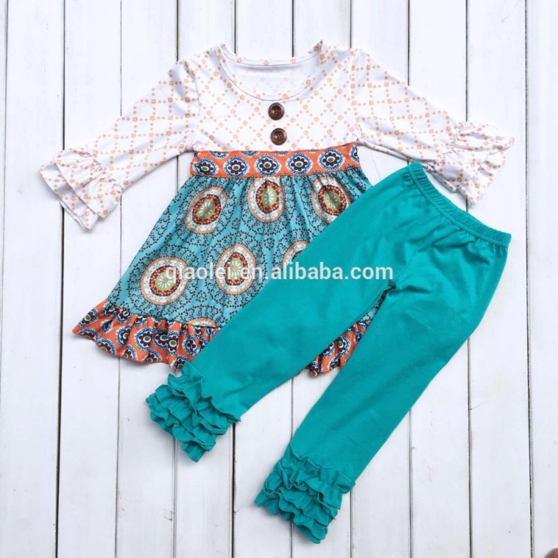 2016高品質の女の子ブティック服セット卸売子供ブティック服-ベビー服セット問屋・仕入れ・卸・卸売り
