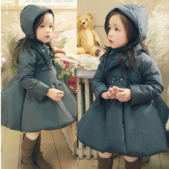 最新のファッション女の子の冬のコート2015韓国の子供の摩耗コートのデザイン-プラスサイズコート問屋・仕入れ・卸・卸売り