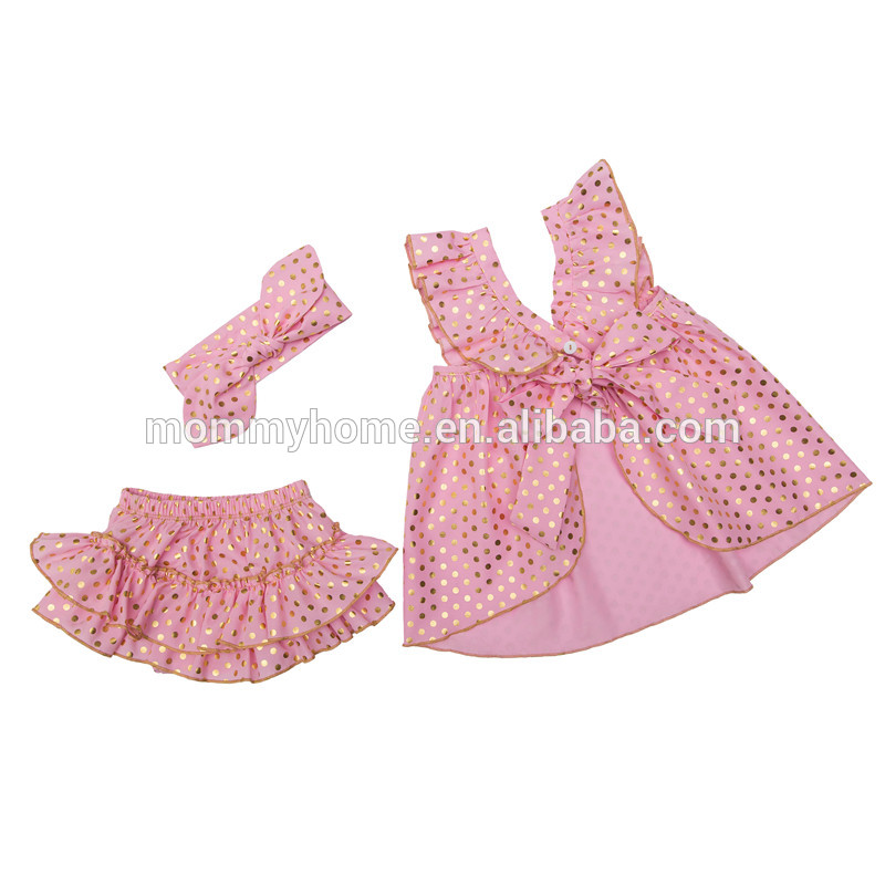 2016最新デザイン の女の子服、 スイング トップ セット フロック デザイン用切削M5122308-ベビー服セット問屋・仕入れ・卸・卸売り