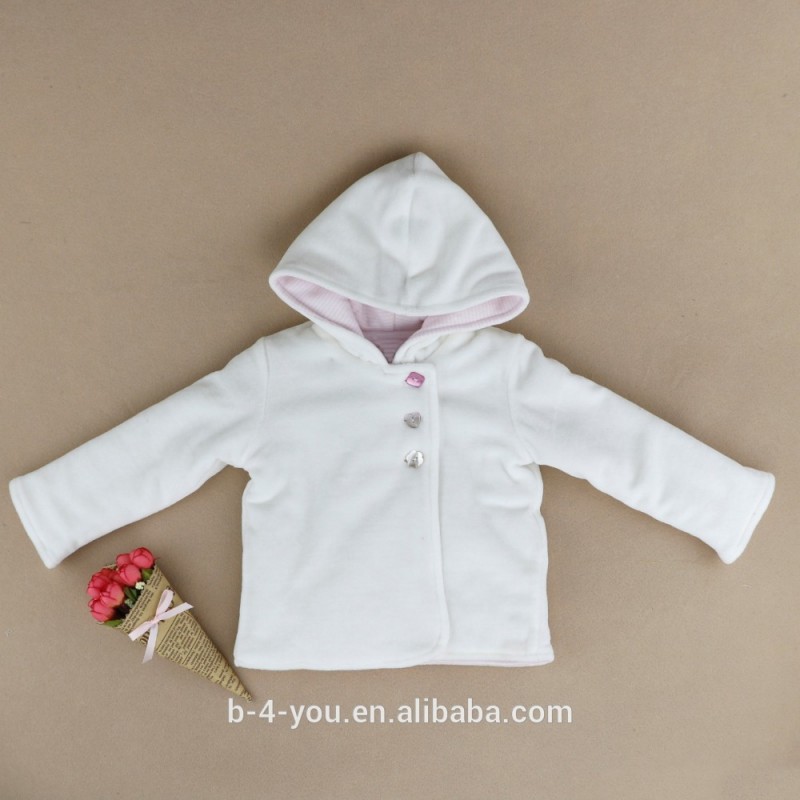 赤ちゃんの女の子チェック柄フード付き暖かい冬ジャケットパーカー生き抜く防寒着コート服-プラスサイズコート問屋・仕入れ・卸・卸売り