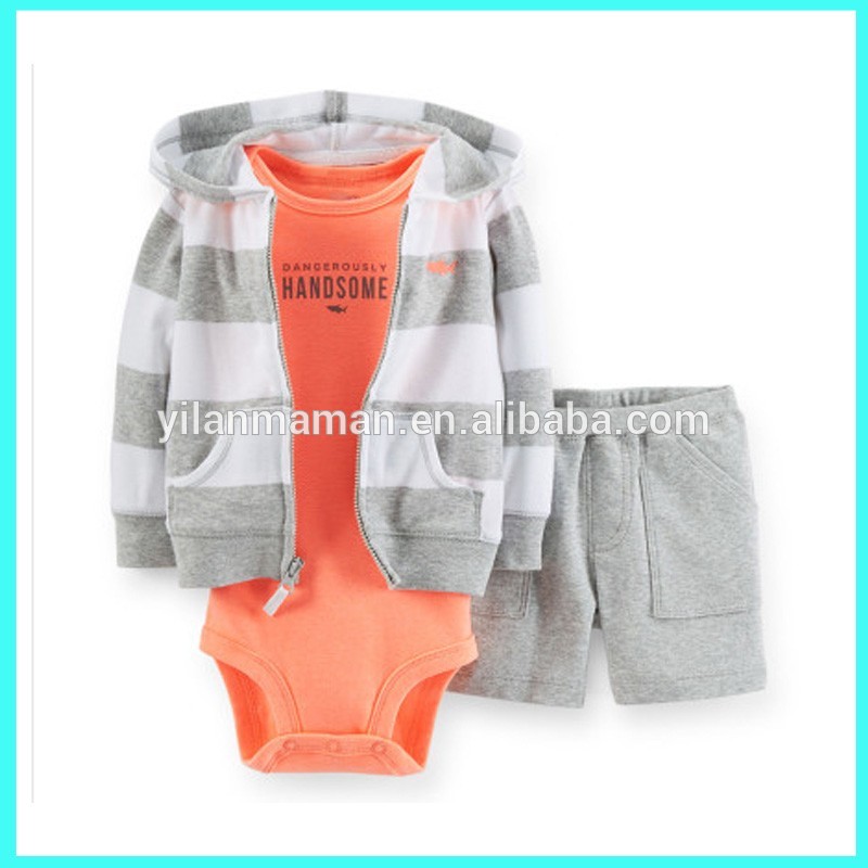 ホット販売ベビーギフト服セット綿幼児ロンパースセット、幼児男の子服セット-問屋・仕入れ・卸・卸売り
