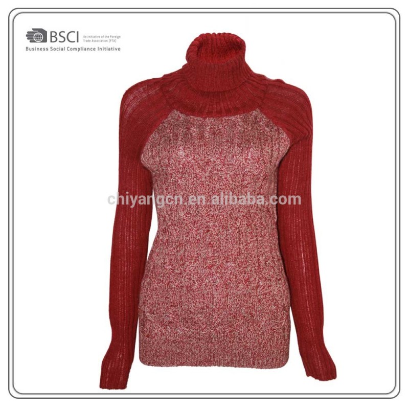 2016女性のセーターでスタンド襟-セーター問屋・仕入れ・卸・卸売り