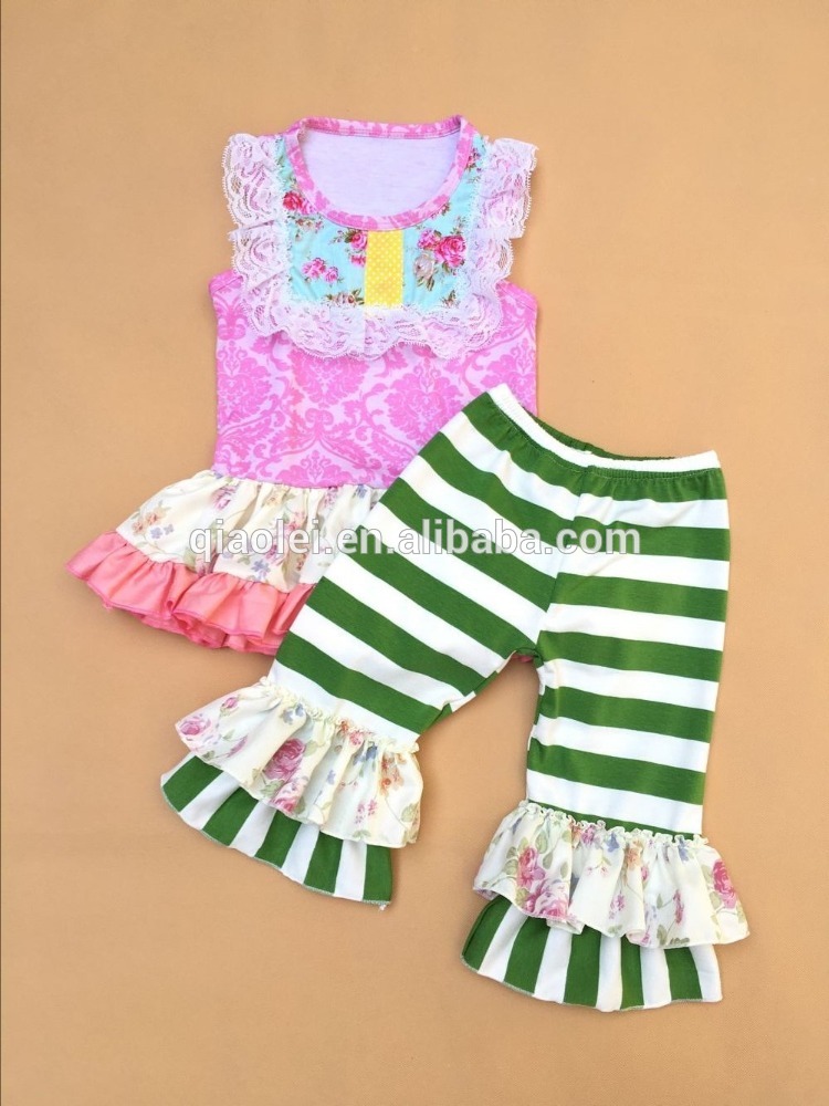 女の赤ちゃんブランド子供服卸売柔らかい綿扮用幼児女の子-ベビー服セット問屋・仕入れ・卸・卸売り