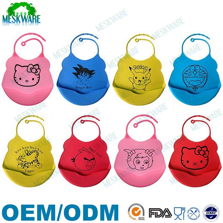 Fda/lfgb標準洗える防水シリコーン授乳bib-ベビービブ、スタイ問屋・仕入れ・卸・卸売り