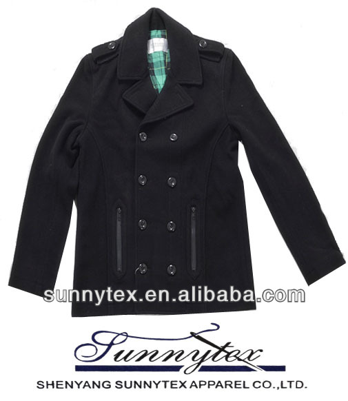 ブランドアパレル2015sunnytexファッションウールコート-プラスサイズコート問屋・仕入れ・卸・卸売り