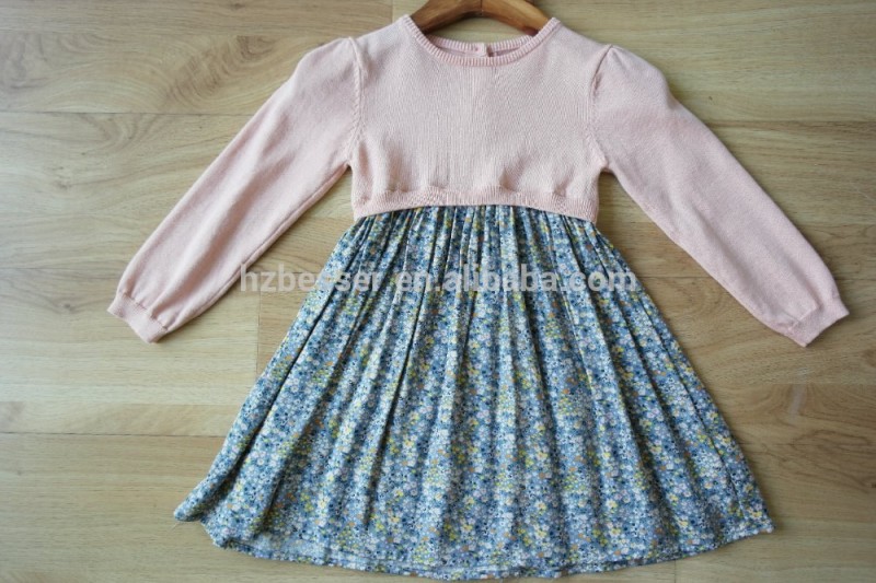 ファッション ニット コンボ織花若い女の子服-セーター問屋・仕入れ・卸・卸売り