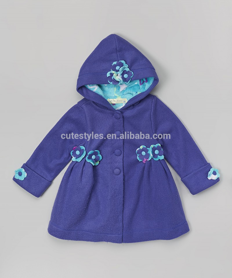卸売高品質コーンフラワーブルーz-oc80627-4女の赤ちゃんの服-プラスサイズコート問屋・仕入れ・卸・卸売り
