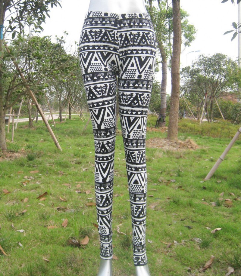 新しいパターンの女性3dプリント伸縮性のある鉛筆のズボン-ズボン問屋・仕入れ・卸・卸売り