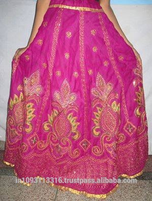 インドヴィンテージbanjaraエスニックtraditonalロングジプシースカート-プラスサイズドレス、スカート問屋・仕入れ・卸・卸売り