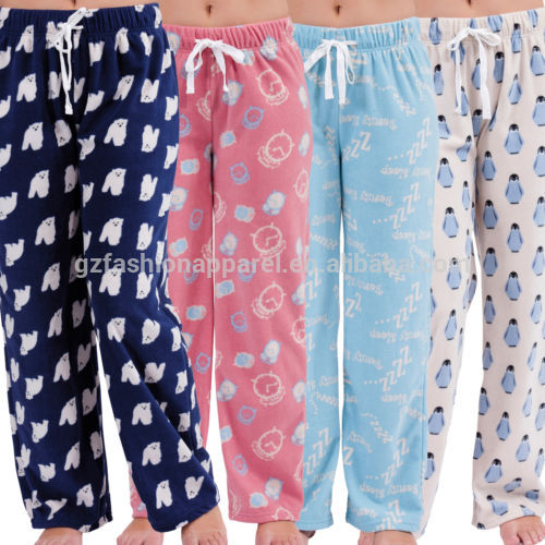 パラッツォ100％女性パジャマパンツパンツ綿のナイト-ズボン問屋・仕入れ・卸・卸売り