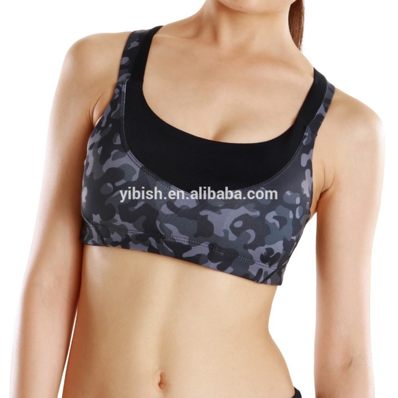 ホットセクシーなカスタム昇華プリントレディースヨガブラジャー卸売ドライフィットoem女性スポーツブラジャー# S150036-プラスサイズ下着問屋・仕入れ・卸・卸売り