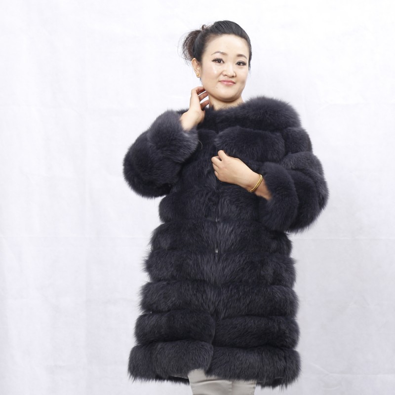 ファッション女性本物2015キツネの毛皮のジャケット-ジャケット問屋・仕入れ・卸・卸売り