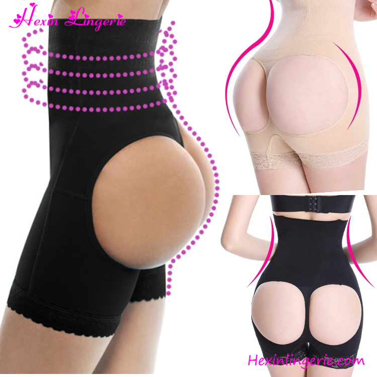 ホット販売ハイウエストプッシュアップ下着女性バットリフトパンティー整形-プラスサイズ下着問屋・仕入れ・卸・卸売り