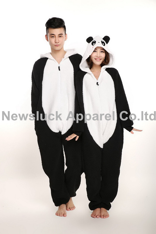 ユニセックス大人パンダ衣装製造onesieonesieフリースのアニマル-その他パジャマ、寝間着問屋・仕入れ・卸・卸売り