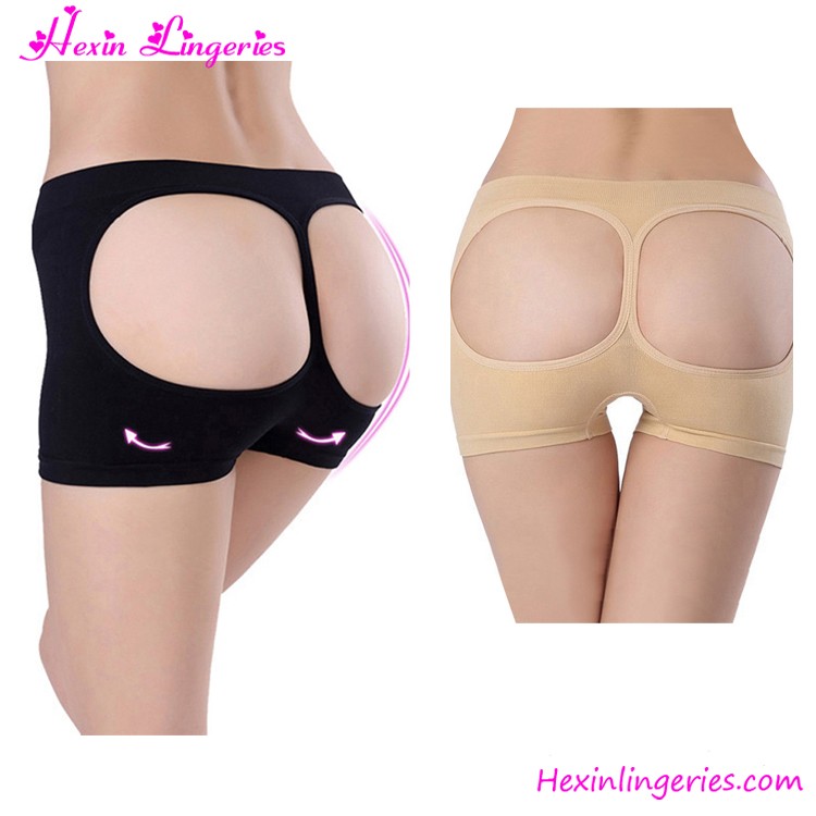 オンラインショッピングレディセクシーな下着黒バットリフトパンティー整形-補正下着問屋・仕入れ・卸・卸売り