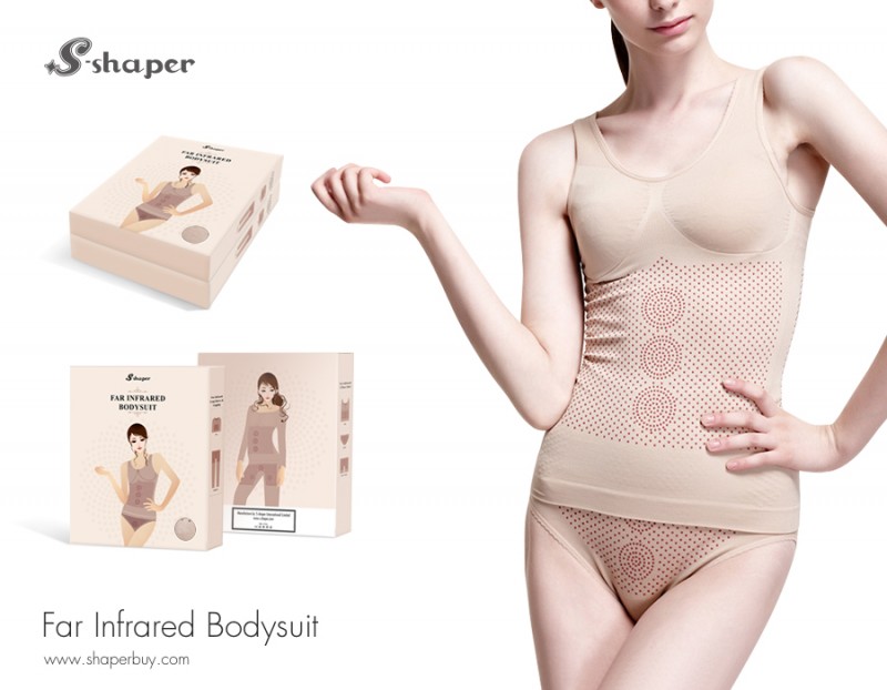 S-SHAPER遠赤外線下着シームレス痩身アンダーバストボディースーツ-補正下着問屋・仕入れ・卸・卸売り