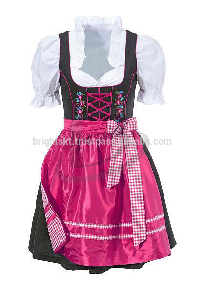 春の女性のオクトーバーフェスト2015dirndls、 シルク3個girlssdirndls、 mididarenギャザースカートミニギャザースカート( 伝統的な衣服)-カジュアルドレス問屋・仕入れ・卸・卸売り