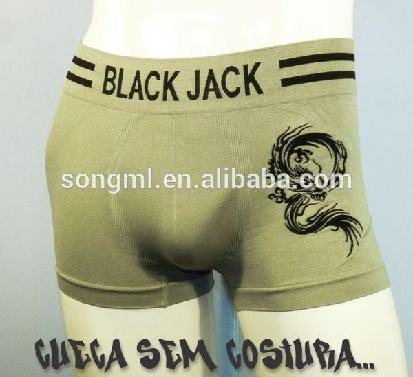 ブラックジャックメンズ下着製造シームレスボクサー-プラスサイズ下着問屋・仕入れ・卸・卸売り