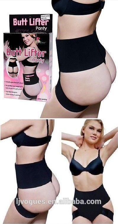 在庫女性バットリフターで調整可能な3フックと目黒戦利品ひもboyshortパンティ-補正下着問屋・仕入れ・卸・卸売り