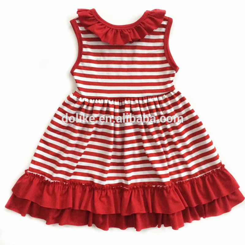 高品質の赤ちゃんガールドレスストライプデザイン夏ドレス用キッズベビー女の子パーティードレスデザイン-プラスサイズドレス、スカート問屋・仕入れ・卸・卸売り