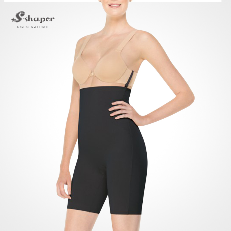 S-SHAPER oem シームレス な ストラップレス の短い ハイ ウエスト パンティ半ば太もも ボディニッパースリム下着腹制御軽量ボディ スーツ-問屋・仕入れ・卸・卸売り