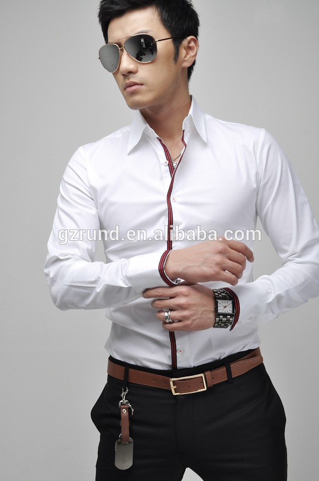 アリババチャイナ2016oemのカスタムメーカーのメンズドレスシャツのデザイン男性のための-プラスサイズシャツ、ブラウス問屋・仕入れ・卸・卸売り