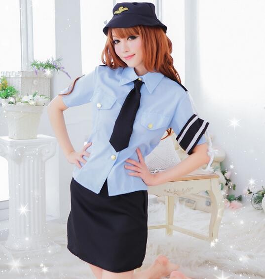 女性のセクシーなランジェリー警察制服ロールプレイング女性警官コスプレセクシーな女性警官コスプレ衣装-ベビードール問屋・仕入れ・卸・卸売り
