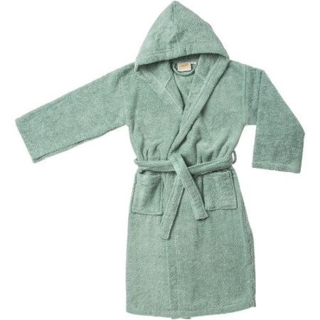 トレンディなデザイン高品質100%コットン子供グリーン浴衣-バスローブ問屋・仕入れ・卸・卸売り