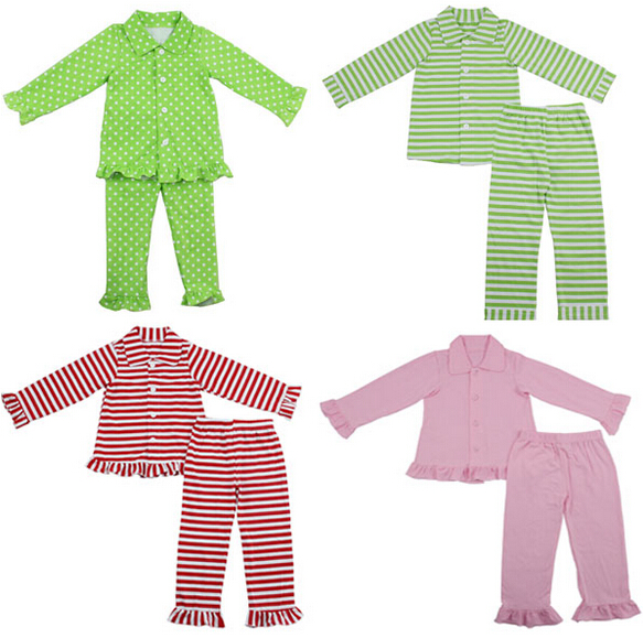 ユニークな子供の服の綿の子供のパジャマ子供100pijamas赤、 緑、 ピンク、 夜用パジャマパジャマ子供-パジャマ問屋・仕入れ・卸・卸売り