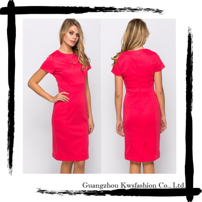 新しい夏の スタイル ヨーロッパ カジュアル固体編み 2015女性子供ドレス kwsfashion-ホームカミングドレス問屋・仕入れ・卸・卸売り