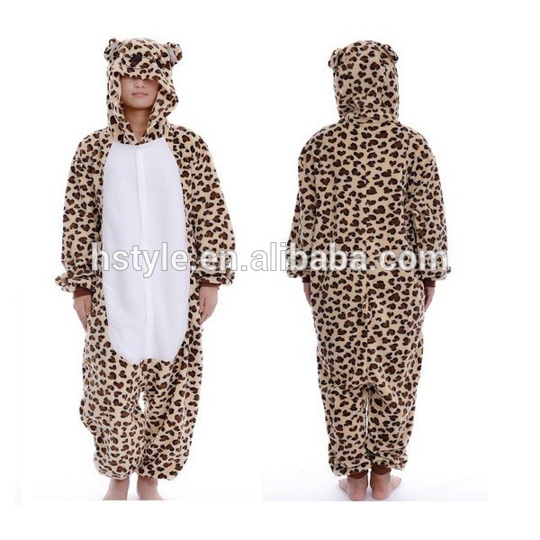 Oemサービス/newモデル漫画クマ安い大人ヒョウonesie/おかしい女の子衣装hfc103フリース-パジャマ問屋・仕入れ・卸・卸売り