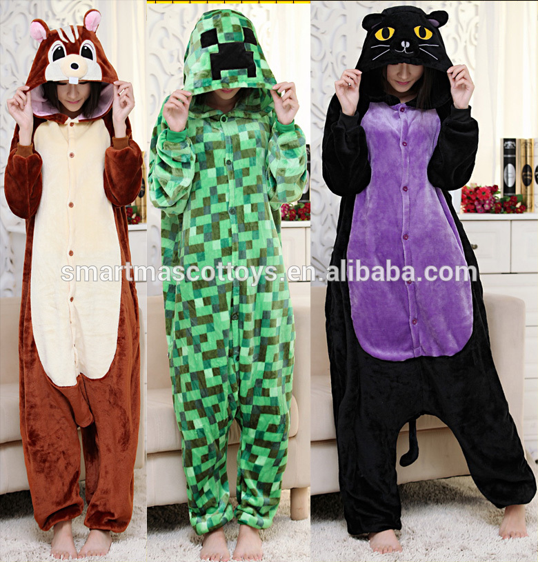 ファッション動物onesie加熱されたパジャマパジャマ-パジャマ問屋・仕入れ・卸・卸売り