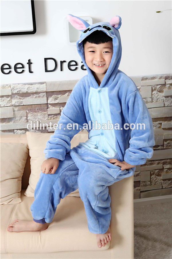 2016子供パジャマでステッチ用コスプレ衣装-パジャマ問屋・仕入れ・卸・卸売り