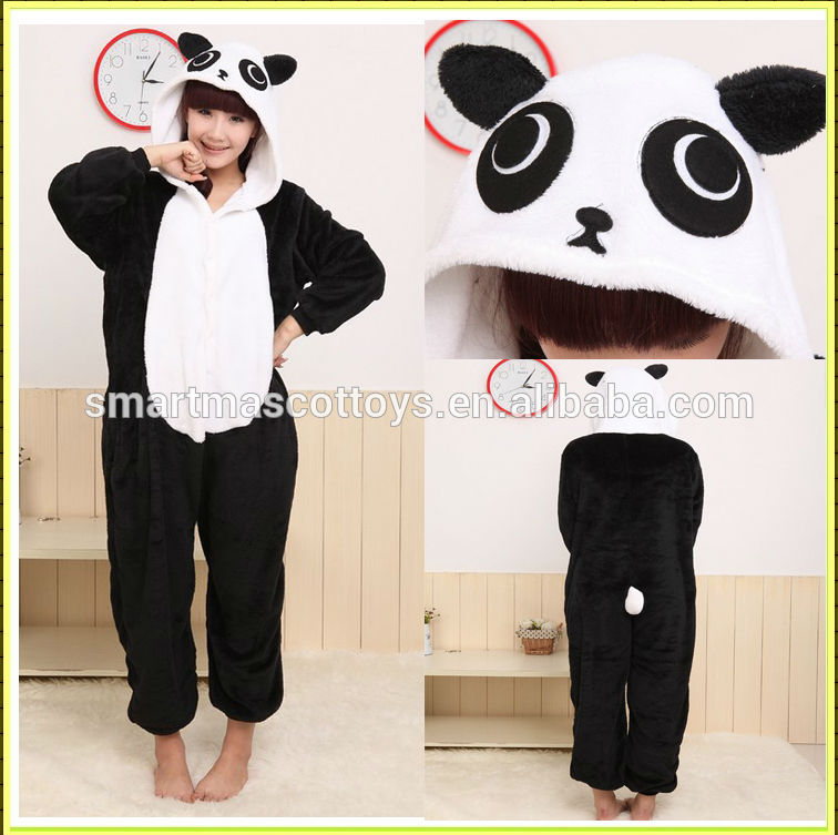 パンダの動物のパジャマ衣装onesie大人のための-パジャマ問屋・仕入れ・卸・卸売り