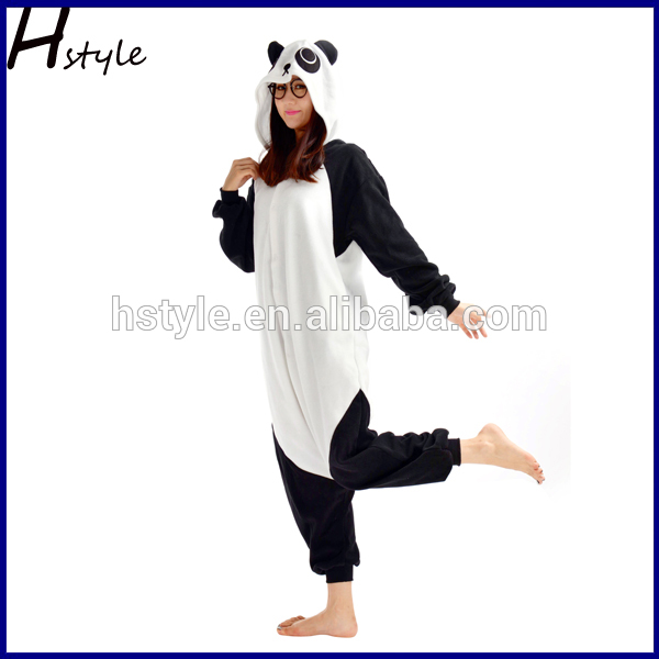 卸売クリスマスコスプレ2014年custume大人onesie/黒dwy001パンダ漫画のパジャマ-パジャマ問屋・仕入れ・卸・卸売り