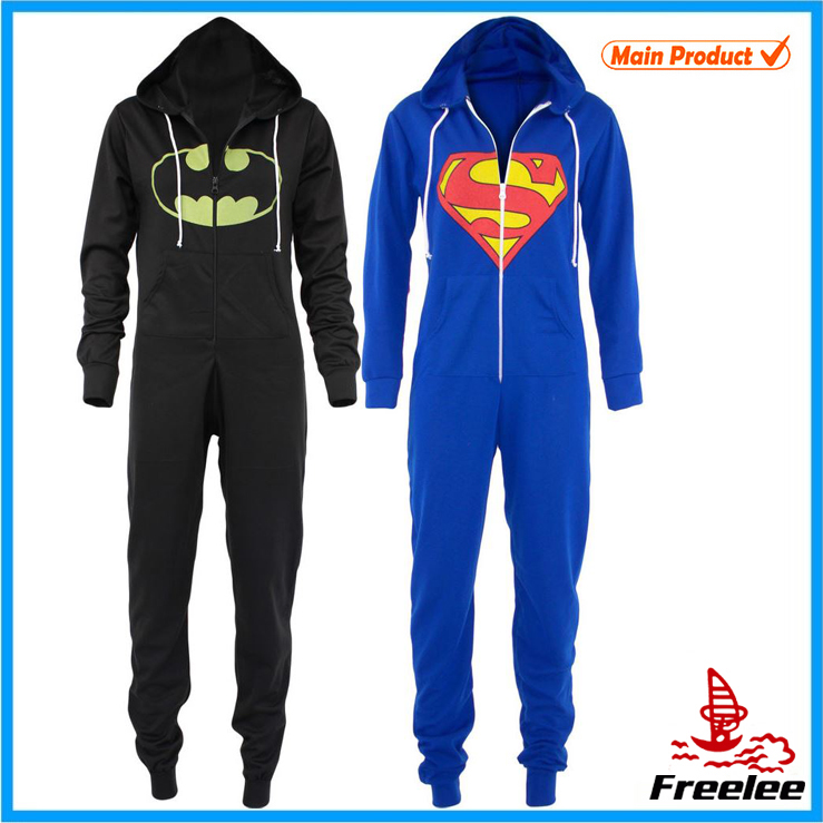 大人スーパーマン2015onesie、 成人なさカスタムプリントカバーオール-パジャマ問屋・仕入れ・卸・卸売り