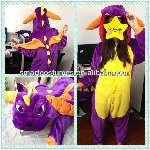大人カバーオールドラゴンスパイロザ·ドラゴンカバーオール-パジャマ問屋・仕入れ・卸・卸売り
