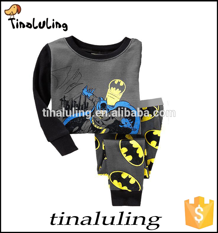 新しい22015個用のセットの子の服の赤ちゃんのパジャマの少年パジャマpijamas動物のデザイン-パジャマ問屋・仕入れ・卸・卸売り