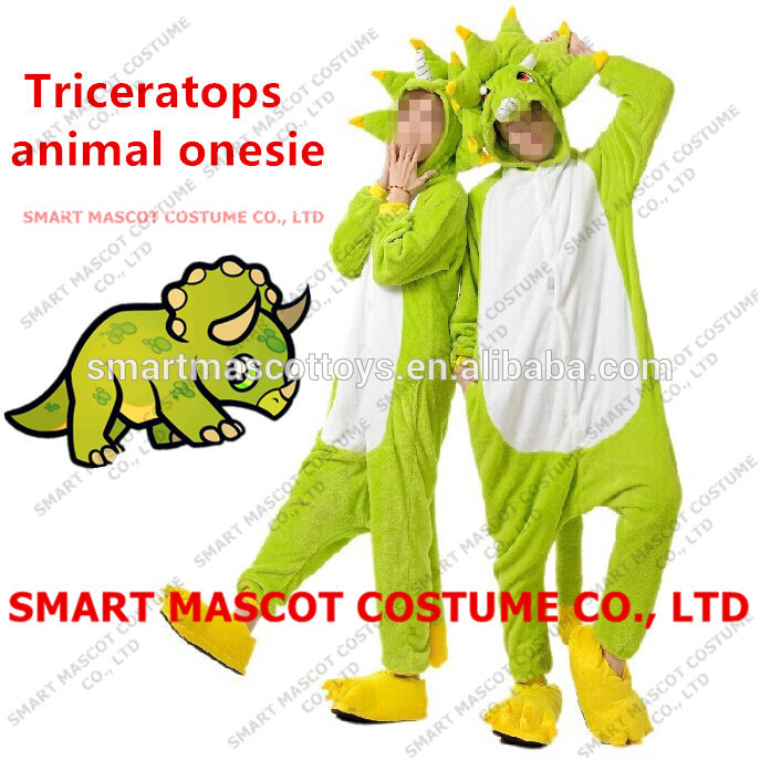 安い大人のトリケラトプスパジャマカバーオール衣装コスプレパーティートリケラトプス衣装-パジャマ問屋・仕入れ・卸・卸売り