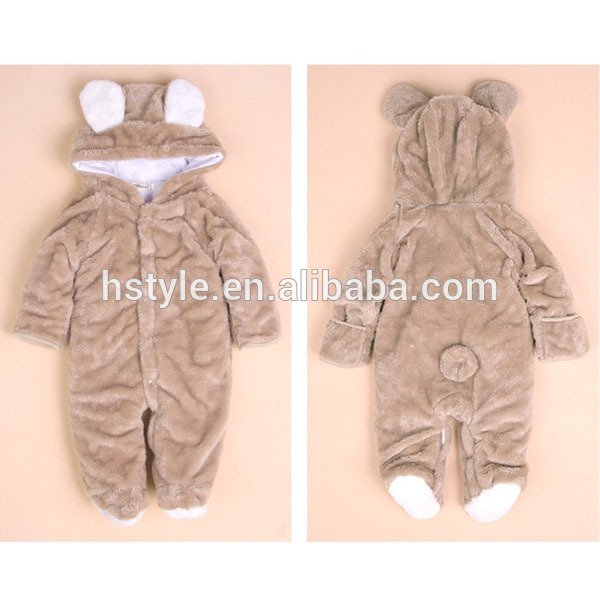 動物の赤ちゃんのパジャマ/onesie赤ちゃんのための冬のフリース/onesiesuc001カスタム動物卸売-パジャマ問屋・仕入れ・卸・卸売り